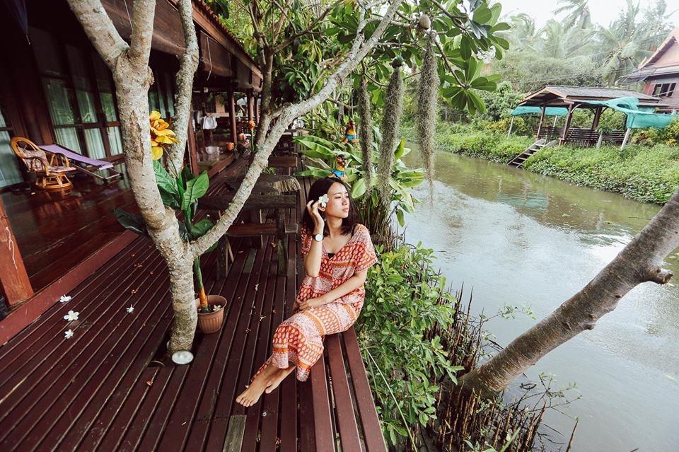 Baansuanleelawadee Resort Amphawa Exteriör bild