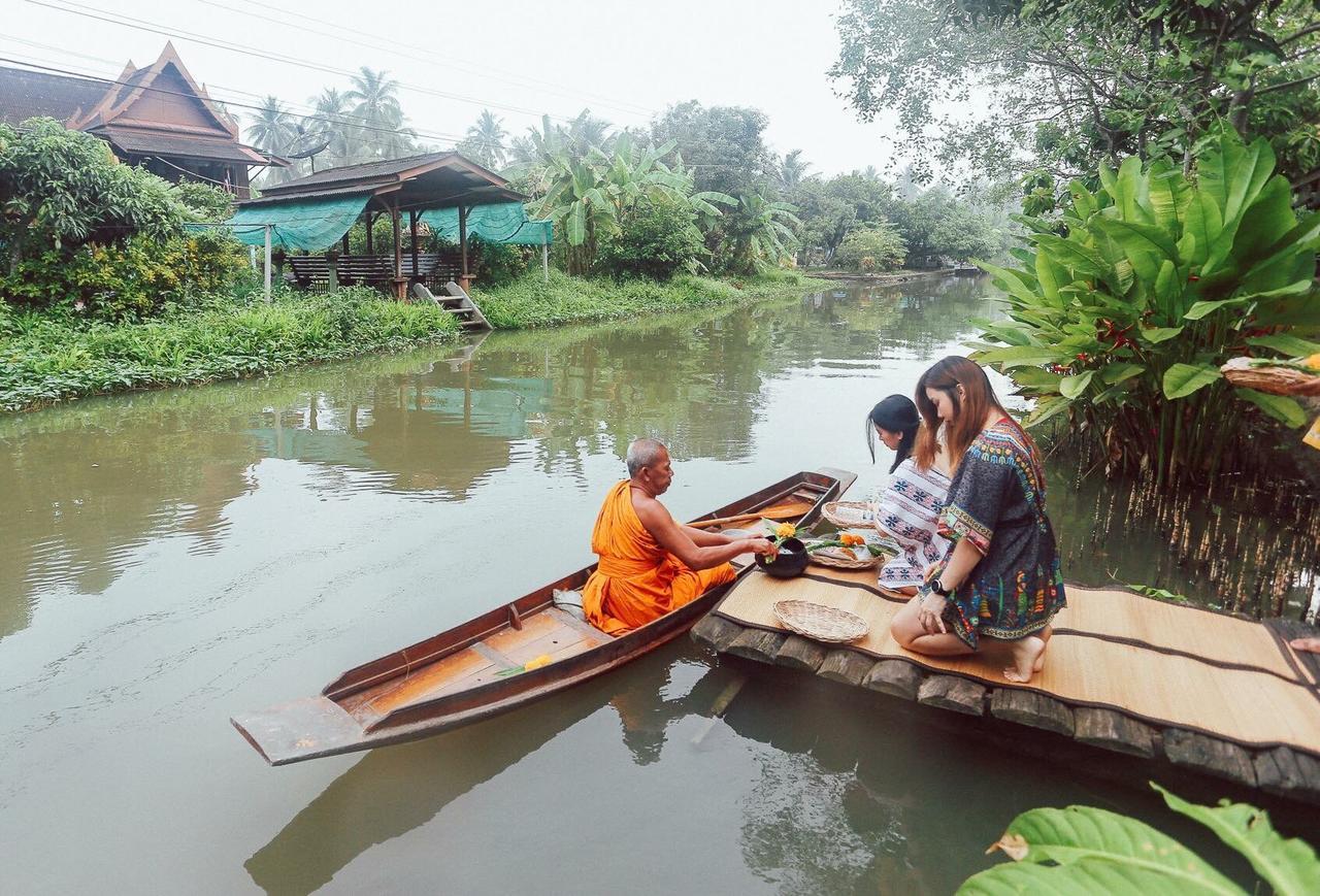 Baansuanleelawadee Resort Amphawa Exteriör bild